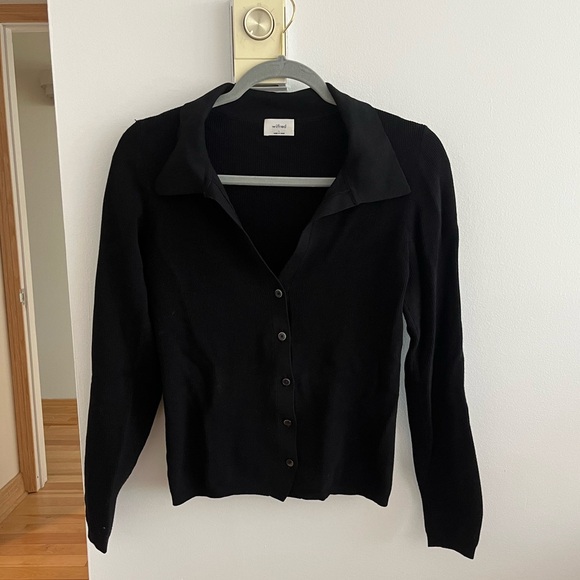 Collared button up sweater - Picture 2 of 5